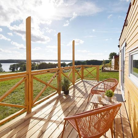 Вилла Dadaj Park - Tiny House Бискупец Экстерьер фото