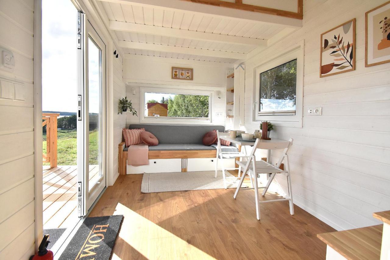 Вилла Dadaj Park - Tiny House Бискупец Экстерьер фото