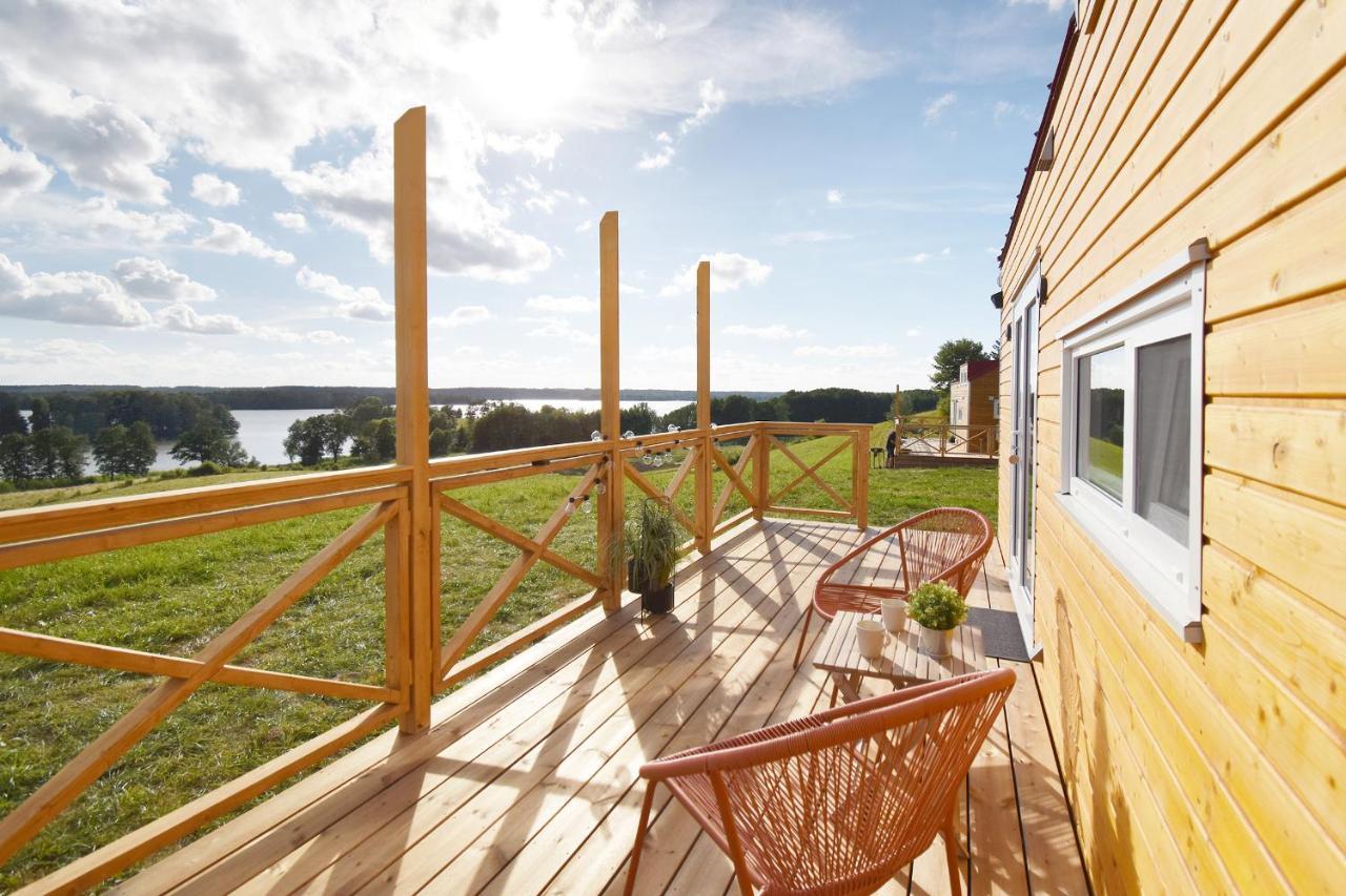 Вилла Dadaj Park - Tiny House Бискупец Экстерьер фото